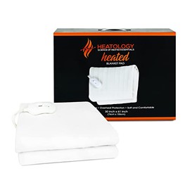 Heatology Electric Heated Mattress Pad (30" x 61") UL Certified with 3 Heat Settings & Auto Shut Off