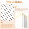 48PCS Self Threading Sewing Needles Set,Easy Thread Needles for Hand