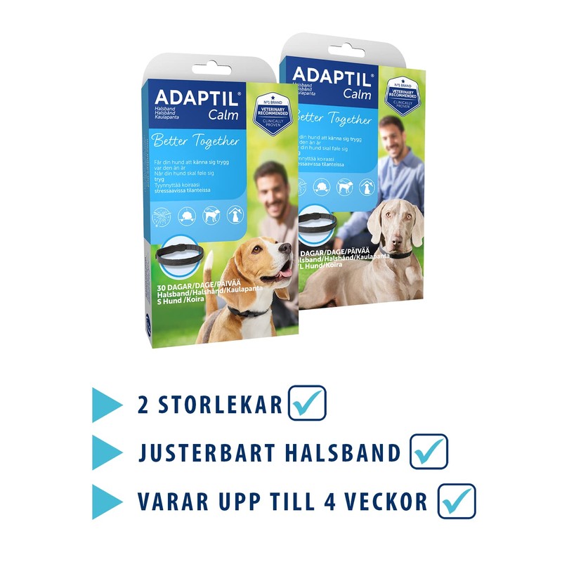ADAPTIL Calm Necklace (S/M for Smaller Dogs < 15 kg)