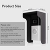 Universal Doorbell Rain & Sun Cover – Anti-Glare, Weatherproof Shield