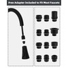Hibbent 3-Function Pull Down Kitchen Faucet Head Replacement with 12