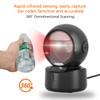 NetumScan Automatic Omnidirectional Desktop Barcode Scanner, Hands-Free USB Wired QR