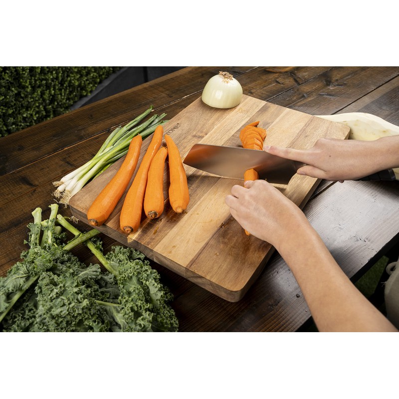 BLACKSTONE 5595 Solid Acacia Wood Griddle Cutting Board with Feet