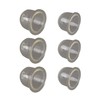 Futheda 6Pcs Universal Petrol Fuel Primer Bulb Carburetor Oil Cup