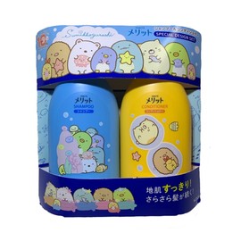 Benefits Sumikko Gurashi Special Design Set, Pump Pair (Shampoo 16.2 fl oz (480 ml) + Conditioner 16.2 fl oz (480 ml)