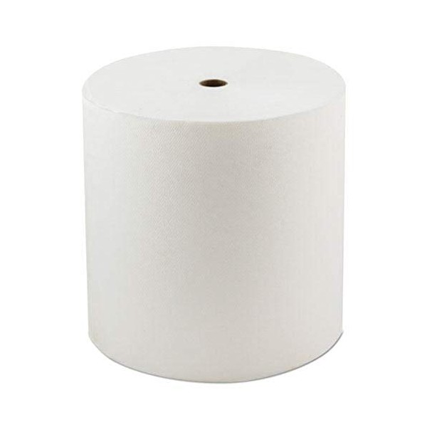 Morcon VW888 Hardwound Roll Towels 1-Ply 8-Inch x 800 ft White 6/Carton