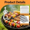 Hot Dog Holder, 5 Pcs Funny BBQ Sausage Holders Stainless
