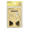 KIYOHARA sankokko- Easy with the parts kemagunetto 1 Pair Black Nickel