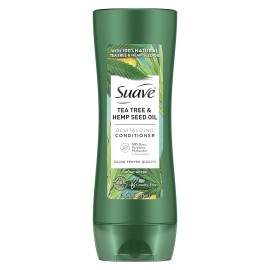 Suave Revitalizing Conditioner for Oily Hair w/Tea Tree & H. Seed Oil 12.6 fl oz