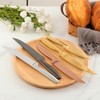 BISDARUN Steak Knife Set, 5 Piece Serrated Heavy Duty Stainless