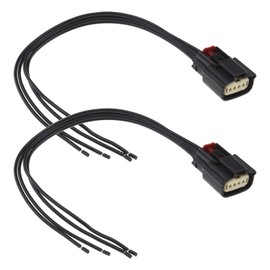 The Lord of the Tools 2 x Car Tail Light Connectors Wiring Harness Compatible with Astra K MK7 2015-2022 18AWG 30cm Car Tail Light Prewired Repair Cable