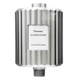 Filterbaby Signature Shower Filter for Sensitive Skin & Hair, Expert Developed,Lab Tested to Reduce up to 99% Chlorine & Chloramine,Reduce Common Water Impurities,Strong Water Flow,Easy Install,Chrome