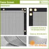FLORALEAF 4'×90' Privacy Screen Fence Windscreen Mesh Shade Net Cover