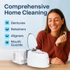 iSonic F3900 Ultrasonic Cleaner for Dentures, Retainers, and Mouth Guards,