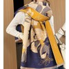 GFM® Cashmere Texture Pashmina Style Scarf Shawl for Autumn Winter