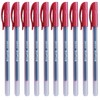 SAINO Fine-X Ballpoint Pens, RED, 0.7mm Fine Point, Pack of