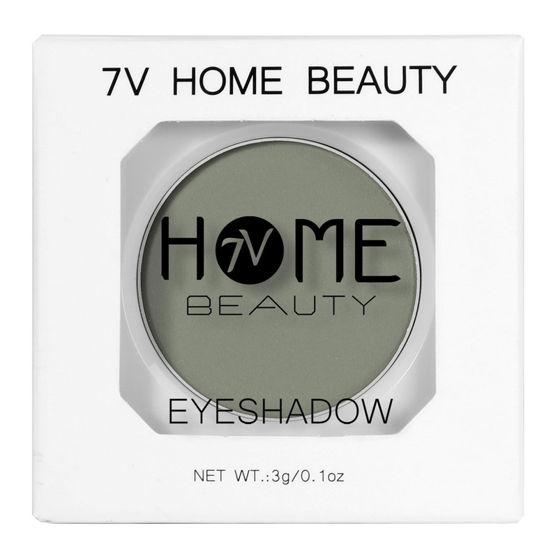 7V HOME BEAUTY Single Grey Eyeshadow, High Pigment Long Lasting