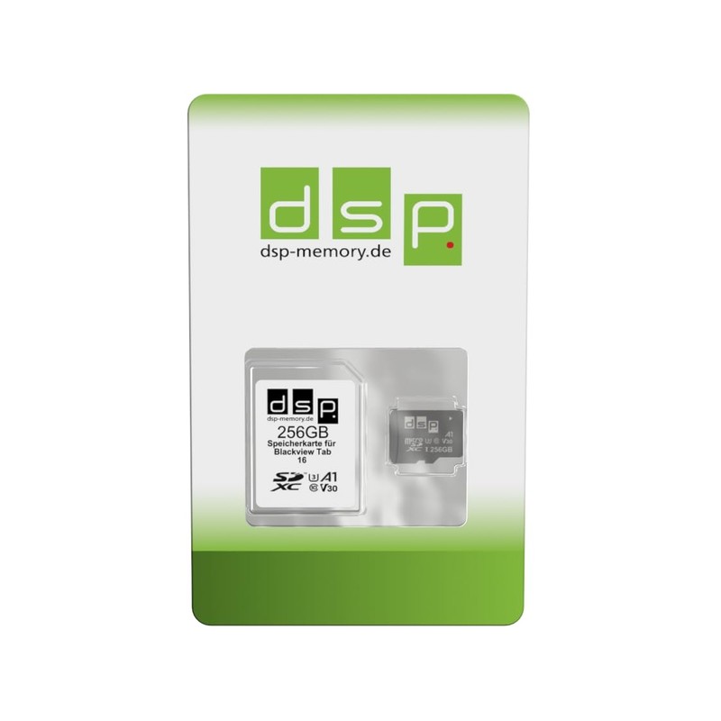 256 GB Memory Card for Blackview Tab 16 (A1, V30,