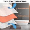 MAXWAVE 17 Inch x 150 Ft Waterproof Underlayment Uncoupling Membrane
