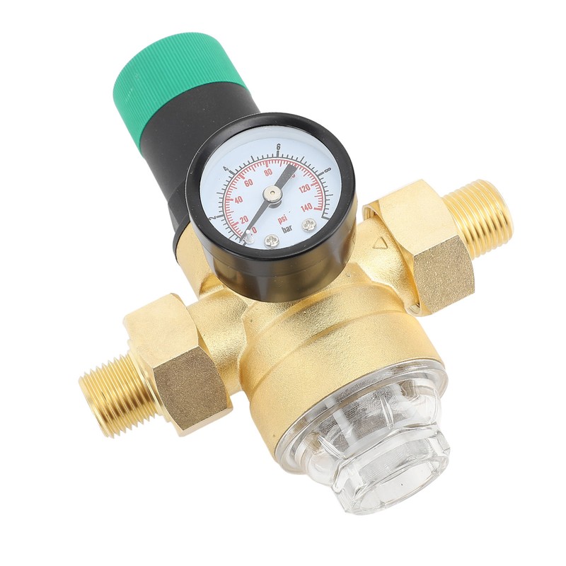 Water Pressure Regulator Brass G3/4 Water Pressure Reducer Valve with