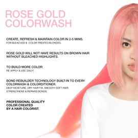 Celeb Luxury Viral colour conditioner, pastel rose gold, 244 ml