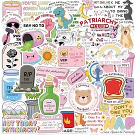 Anti Patriarchy Stickers, Feminist Stickers, Funny Stickers for Water Bottle Laptop Stickers, Funny Stickers Women