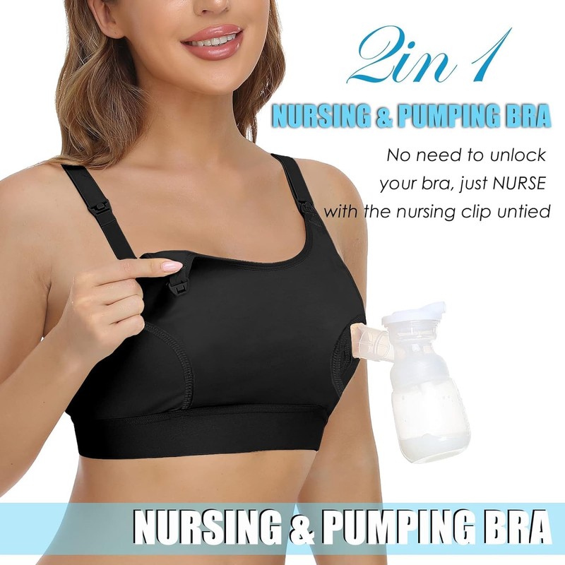Hands Free Pumping Bra Hands-Free Breast Pump Bra Nursing Bras