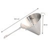 Chinese Kitchen Strainer Stainless Steel Deep Tapered Sauce Filtration Strainer