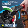 HASKYY Torque Wrench 1/4 Inch 2-20Nm Bicycle Motor Motorcycle Quad