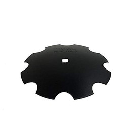 22" Notched Disc Harrow Blade 1-1/2" Square 3 Gauge 6 MM Thick Farmer Bob's Parts N223112