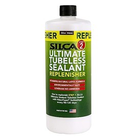 SILCA tubeless Tire sealant (Step 2: Replenisher Sealant NO Carbon, 32oz) (Step 2: Replenisher Sealant NO Carbon, 32oz)