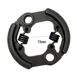 TopHomer 76mm Grey Grass Trimmer Chain Saw Clutch for Home, Garden and Agricultural Use