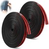 Frienda 2 Pieces 56 Feet Windshield Trim Windshield Rubber Seal