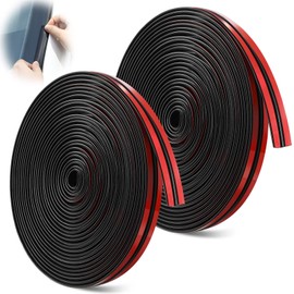 Frienda 2 Pieces 56 Feet Windshield Trim Windshield Rubber Seal 14mm 19mm Car Sunroof Seal Weather Stripping T Shape Seal Strip for Car Front Rear Windshield