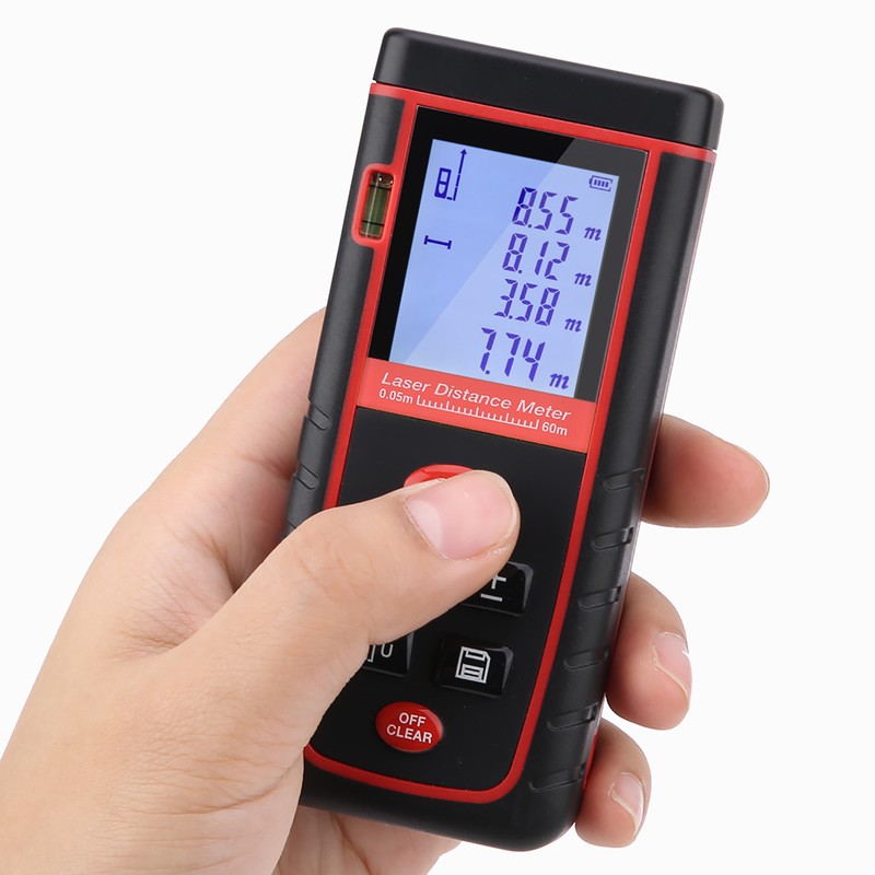LCD Display rz-s 60M Laser Distance Meter Measurer Distance Measuring