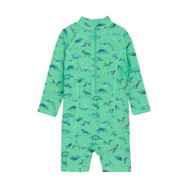 CareTec Swim Suit L/S - Boys, Costume da Bagno Bambini e ragazzi, Verde (Absinthe Green), 98