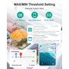 MOCREO WiFi Thermometer Freezer Alarm, Email Alert, App Notification, Data