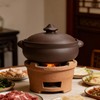 SILINE 3.4L Yixing Clay Pot for Cooking,Natural Earthenware Casserole -Zini