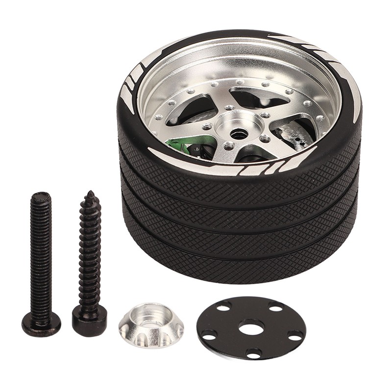 RC Transmitter Steering Wheel Aluminum Alloy Trigger One Handed Control