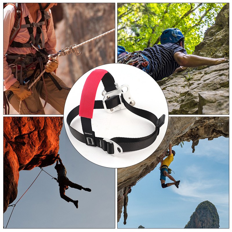 Aviation Aluminum Left Right Foot Outdoor Rock Climbing Mountaineering Foot