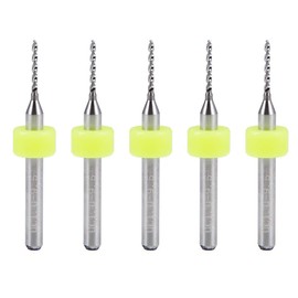 sourcing map PCB Drill Bits 1mm Tungsten Carbide Rotary Tool Jewelry CNC Engraving Print Circuit Board Micro Drill Bits 1/8 Inch Shank 5 Pcs