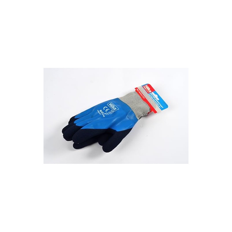 Hilka 75570709 Medium 9" Water Resistant Latex Gloves