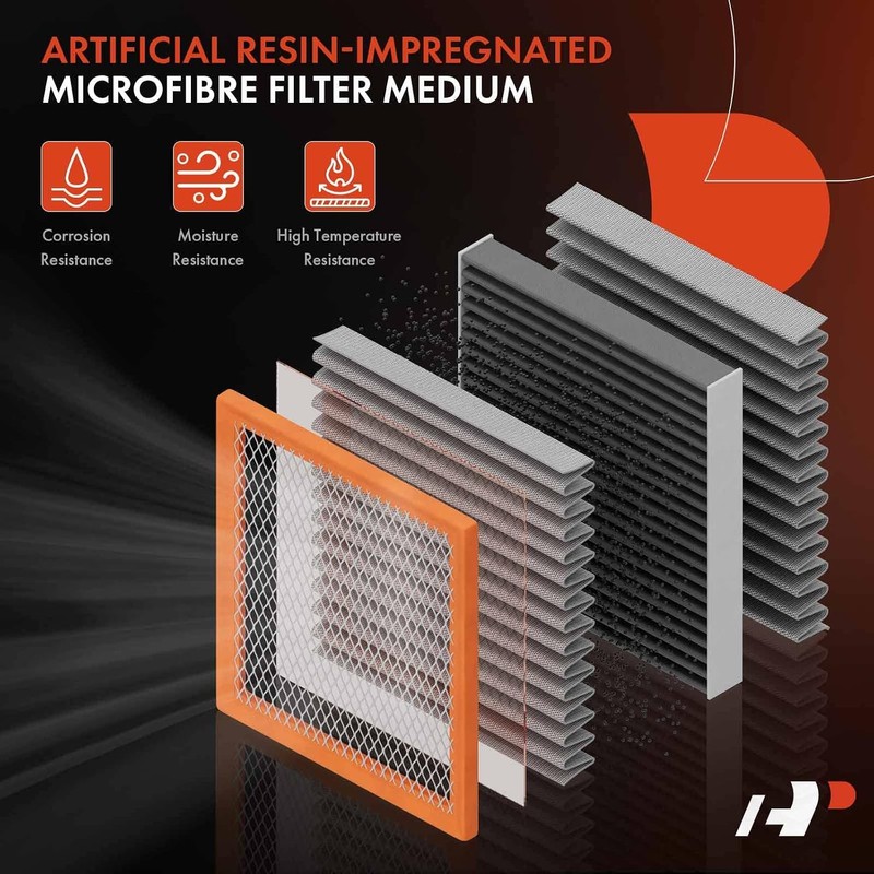 A-Premium Filtro de aire del motor compatible con Dodge Caliber