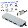 KOMBIUDA USB Hub Port Splitter High Speed USB Connector for