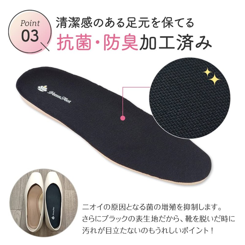 ACTIKA Foot Painful Tired, High Resilience, Marshmallow Insoles, Soft Enveloping