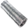 SPARES2GO 5m Aluminium Flexible Vent Hose Exhaust Pipe for Bush