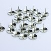 ZODKSNO 1000pcs Silver Drawing Pins, 9.5mm Metal Drawing Push Pins
