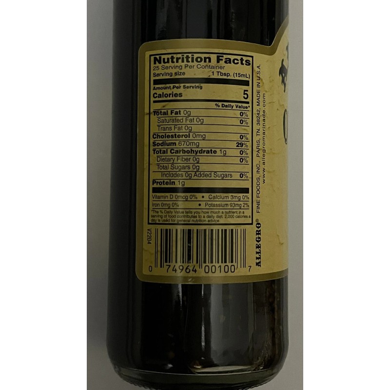 Allegro Marinade Original - Free Shipping BB Date 08/26