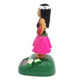 Bobble Heads for Dashboards - Decorative Bobblehead for Car Dashboard - Funny Dashboard Decor for Car Dashboard Home, Hawaii, Hawaii Solar Dancing Girl Pochy