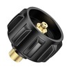 2PCS QCC1 Propane Tank Adapter Gas Fitting to 1/4 Inch